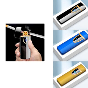 Elektrický zapalovač / USB zapalovač, 3 barvy