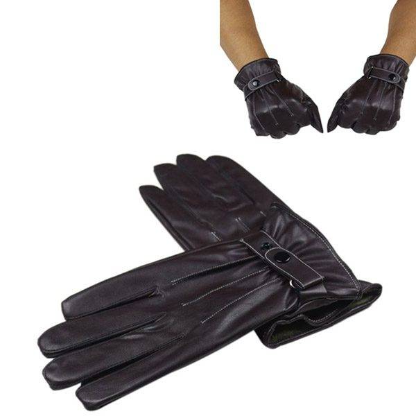 Pánské rukavice / koženkové rukavice